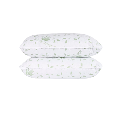 Set Pilota Matlasata Aloe Vera 180×200cm + 2 Perne Aloe Vera 50×70cm