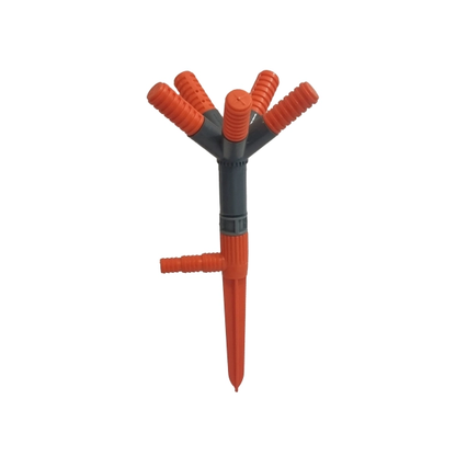 Aspersor Rotativ din PVC cu 5 Brate - Diametru irigare 12m