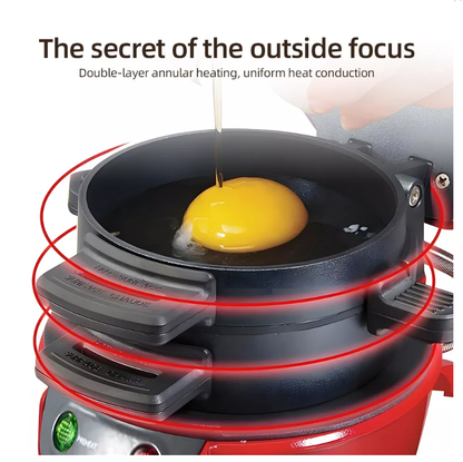 Aparat electric de preparat Burger/Sandwich, 600W