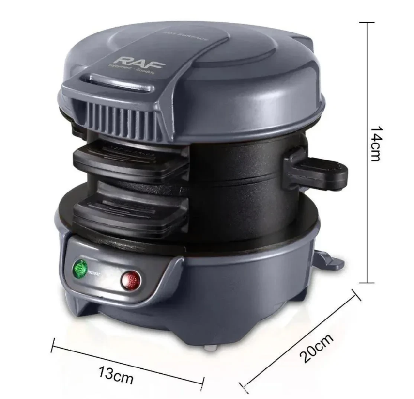 Aparat electric de preparat Burger/Sandwich, 600W
