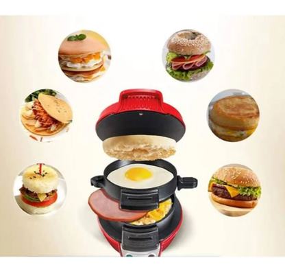 Aparat electric de preparat Burger/Sandwich, 600W