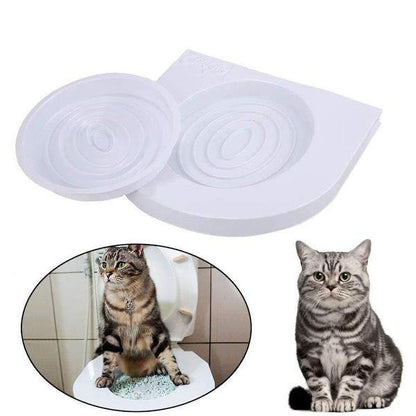 Kit pentru educarea pisicilor la toaleta, 3 luni+