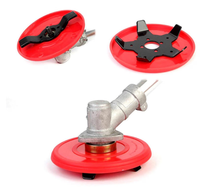 Disc pentru motocoasa cu 2 tipuri de lame + CADOU Ochelari protectie motocoasa transparenti PVC