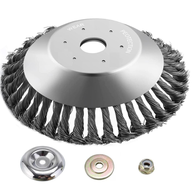 Disc motocoasa tip perie de sarma /pavele 8'' 200 mm