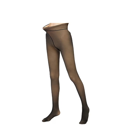 Set 2 x Dres imblanit, captuseala pufoasa, imita culoarea piciorului, marime universala