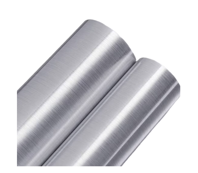 Set 2 x Folie autocolanta inox, argintie, rezistenta la apa, usor de curatat, 60x300 cm