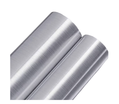 Set 2 x Folie autocolanta inox, argintie, rezistenta la apa, usor de curatat, 60x300 cm