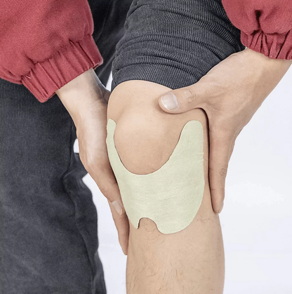 Set 10 plasturi pentru genunchi + Genunchiera compresie ajustabila