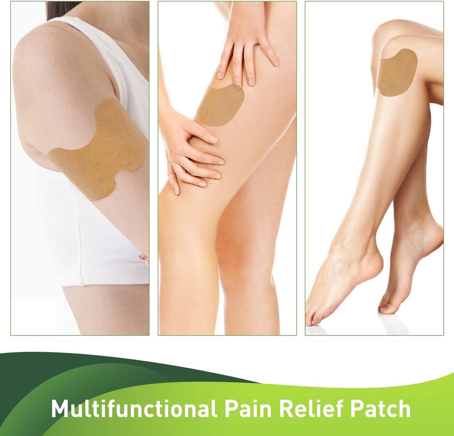 Set 10 plasturi pentru genunchi + Genunchiera compresie ajustabila