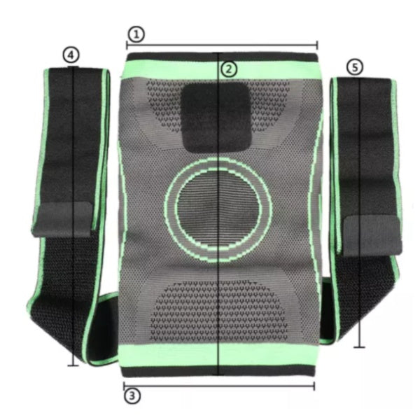 Set 10 plasturi pentru genunchi + Genunchiera compresie ajustabila