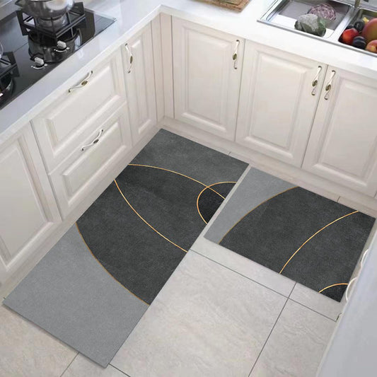 Set 2 x Covor pentru Bucatarie - Model Grey