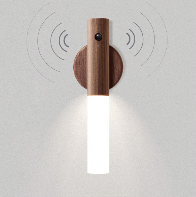 1+1 CADOU Lampa de veghe inteligenta, portabila, senzor de miscare, incarcare USB, magnetica