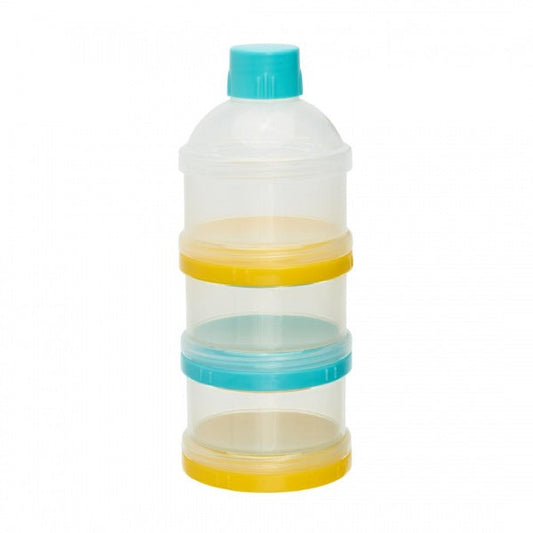 Recipient cu 3 compartimente pentru lapte praf