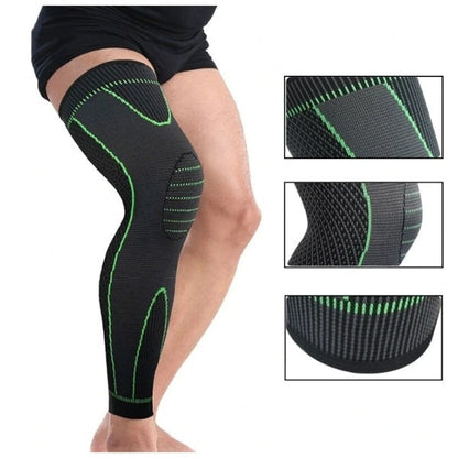 Genunchiera elastica lunga, protectie pentru genunchi, marime universala