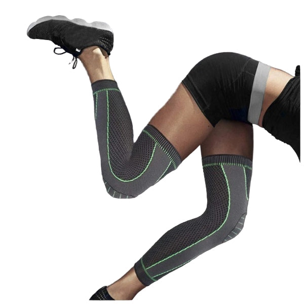 Genunchiera elastica lunga, protectie pentru genunchi, marime universala