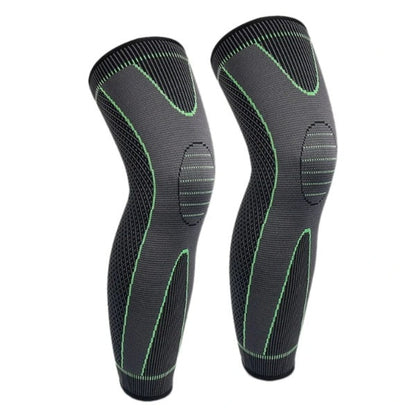 Set 2 x genunchiera elastica lunga, protectie pentru genunchi, marime universala