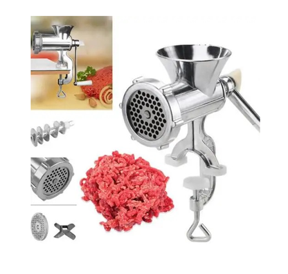 Masina manuala de Tocat Carne, Din Aluminiu, nr 8