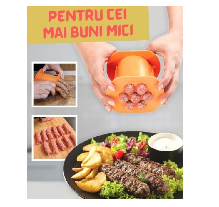 Presa manuala pentru mici si carnati