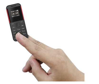 Mini telefon Dual Sim BM222, 68 x28 mm