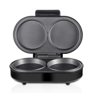 Aparat electric multifunctional dublu pentru burgeri/omleta/waffles/clatite, 850W