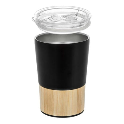 Pahar termos cu capac transparent 350 ml