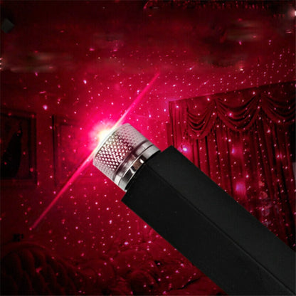 Lumina de Veghe Laser Ambiental Interior Rosu USB