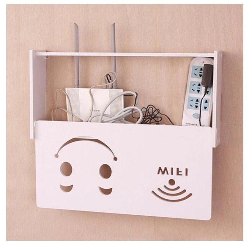 Raft suport router wireless, fire de mascare și echipamente Wifi, model Smiley Face