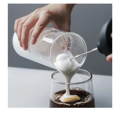 Mixer Spumant Lapte, Cappuccino Recipient Sticla, 450 mL