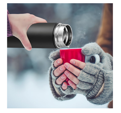 Oferta 1+1 - Termos Smart, otel inoxidabil, afisaj LED temperatura, 500ml