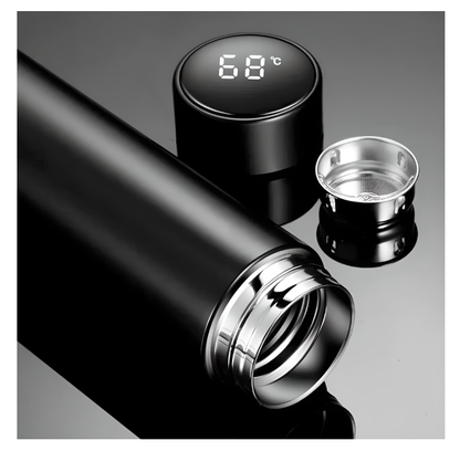 Oferta 1+1 - Termos Smart, otel inoxidabil, afisaj LED temperatura, 500ml