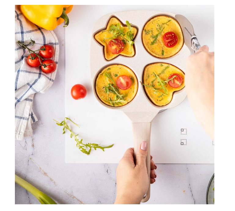 Tigaie anti-aderenta, 4 forme, 21.5x3.5.21.3 cm