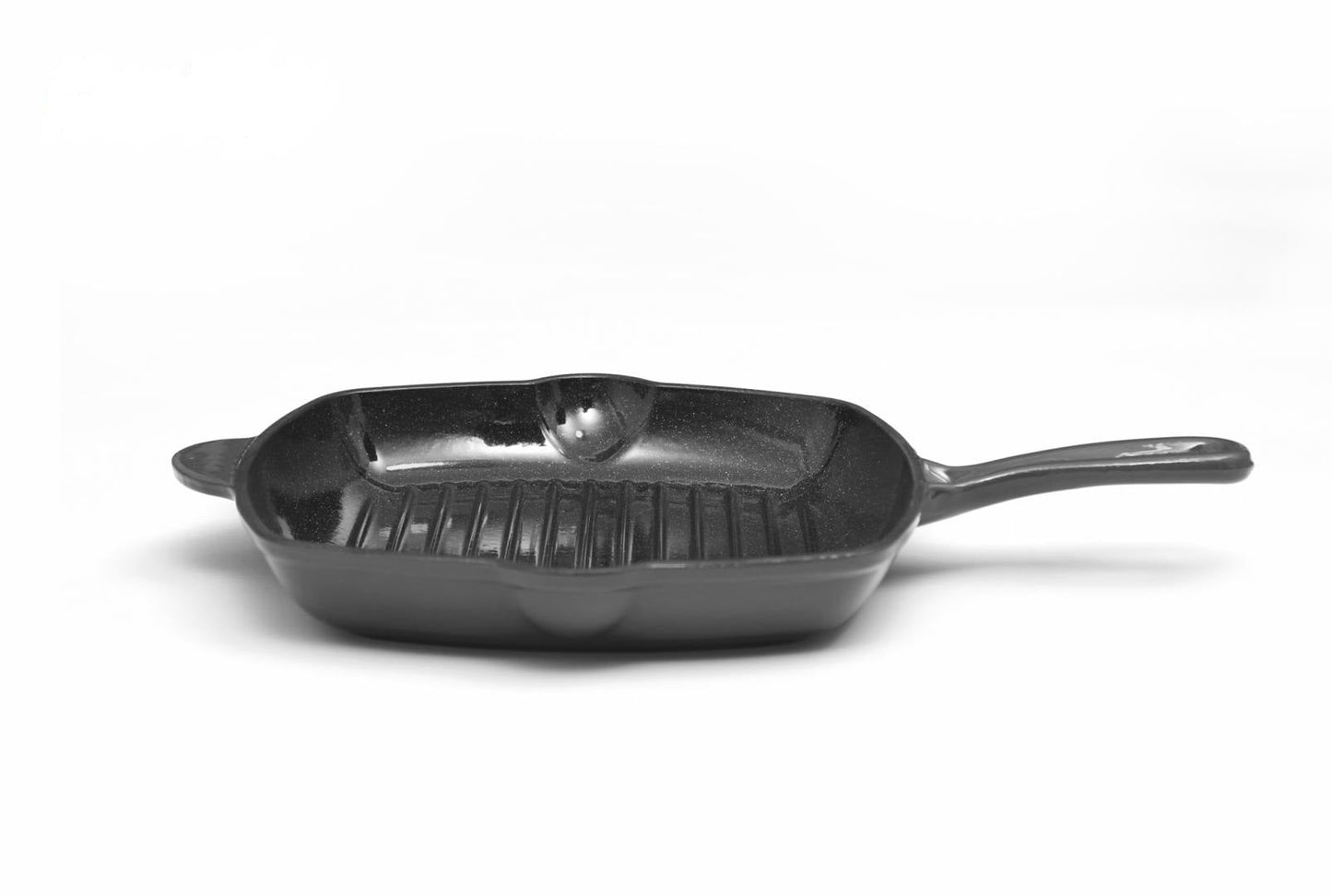 Tigaie grill fonta emailata 26.5x4.5 cm