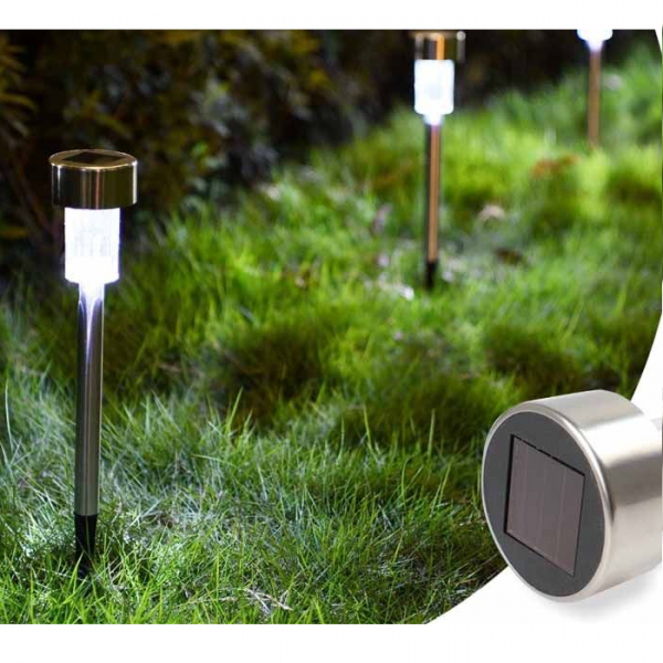 Set 10 lampi solare de gradina tip tarus