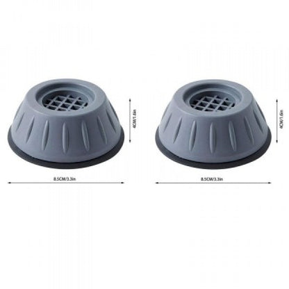 Set de 4 piese suport anti-zgomot și antiderapante pentru mașina de spălat,conice