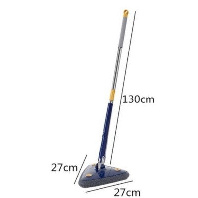 Mop inovativ CleanMaster, de mana, reglabil, rotire 360, triunghi