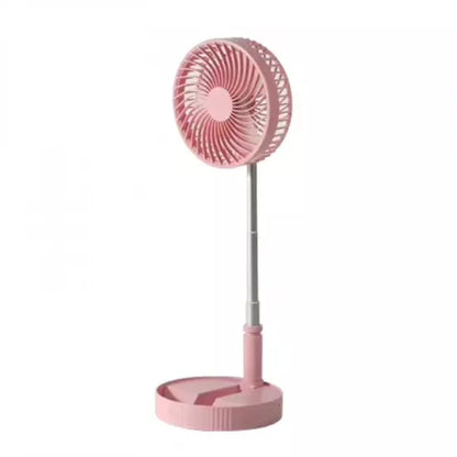 Ventilator portabil si telescopic cu acumulator si incarcare USB