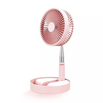 Ventilator portabil si telescopic cu acumulator si incarcare USB
